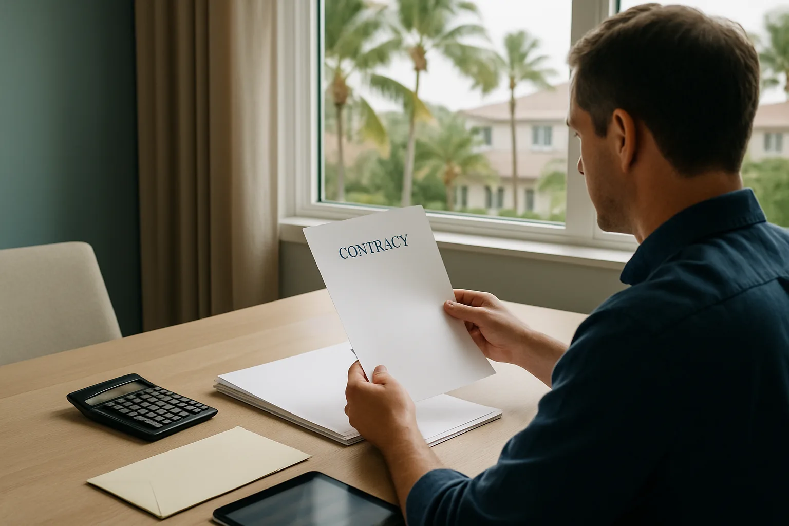 Florida timeshare financing dispute attorney reviewing loan documents in Boca Raton