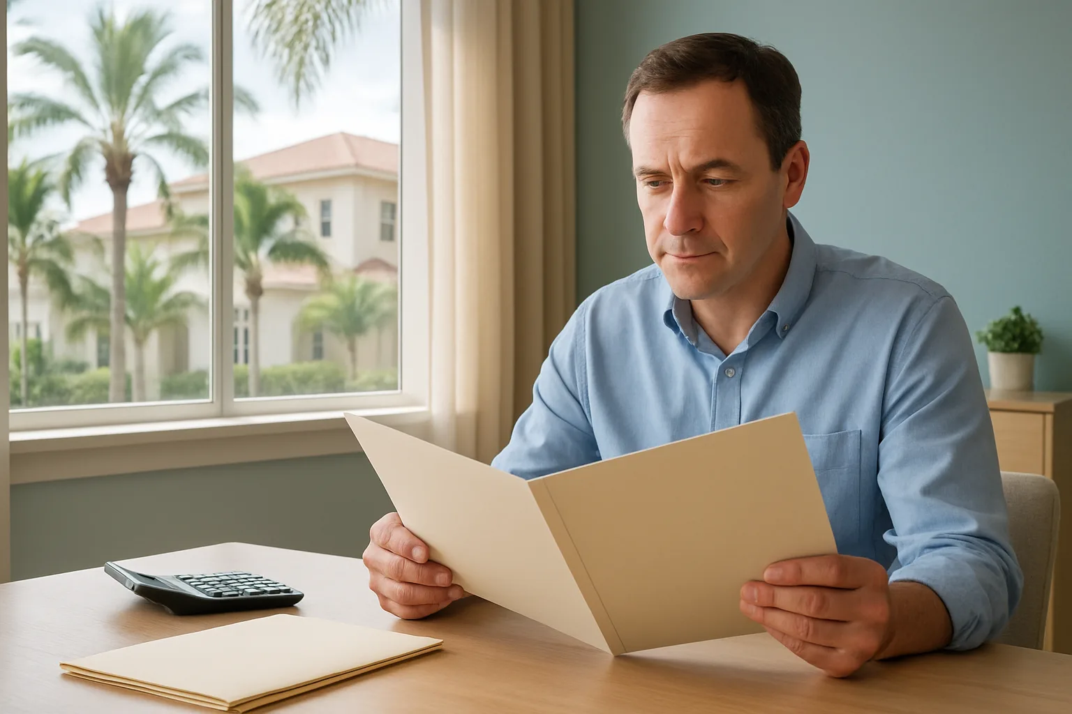 Florida timeshare hardship cancellation review in a Boca Raton home office